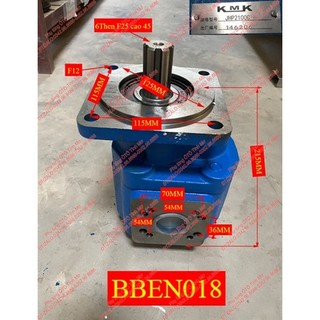 Bơm ben 2100 rốn dầu cạnh, 6t quay phải