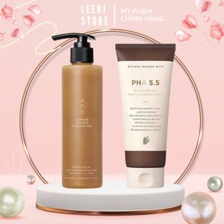 BYVIBES WONDER BATH- Sữa Rửa Mặt P.H.5.5 & Lemon Chung