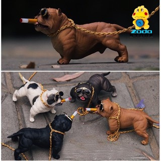 Tượng chó Bull mỹ，taplo Bull，trang trí xe hơi, nhà cửa