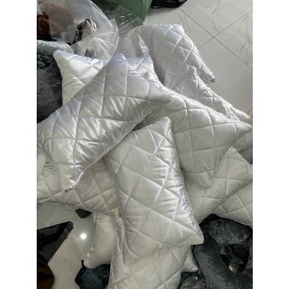 GỐI PHI LỤA TRẦN BÔNG CHO SPA 32X45CM