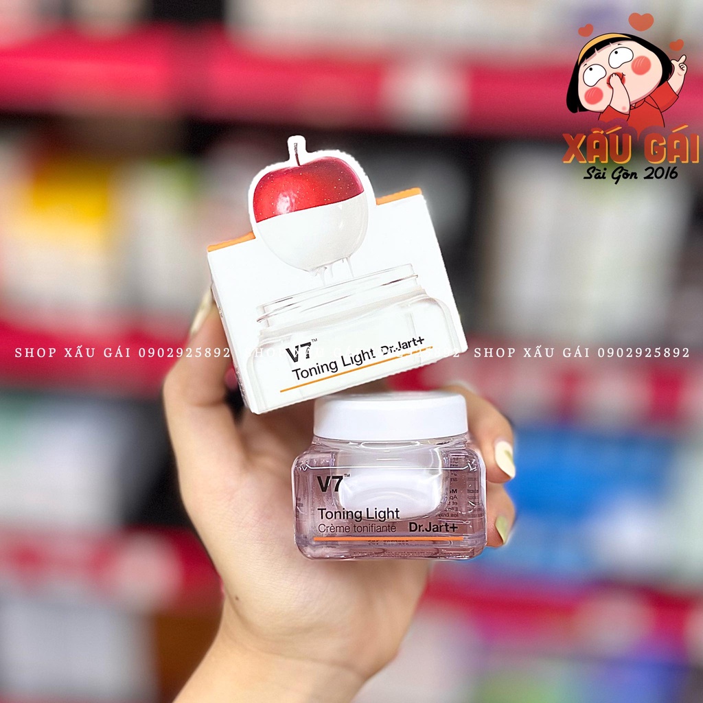 Kem dưỡng trắng da V7 Toning Light Mini 15ml - Hàng công ty