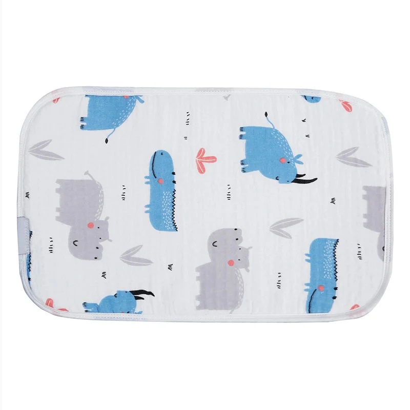 Gối xô sơ sinh thông hơi in hình Top Kids
