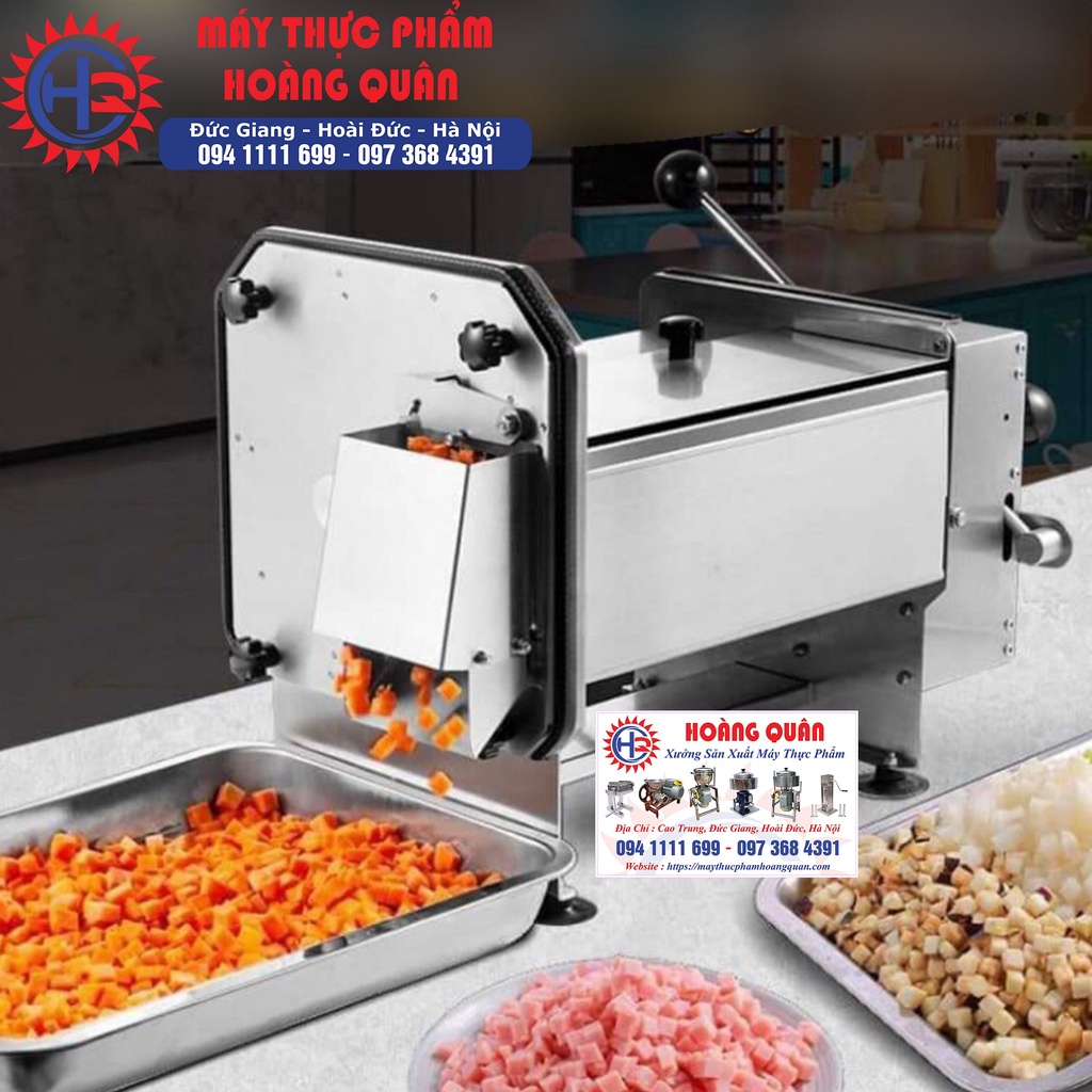 Máy thái hạt lựu trái cây, củ quả