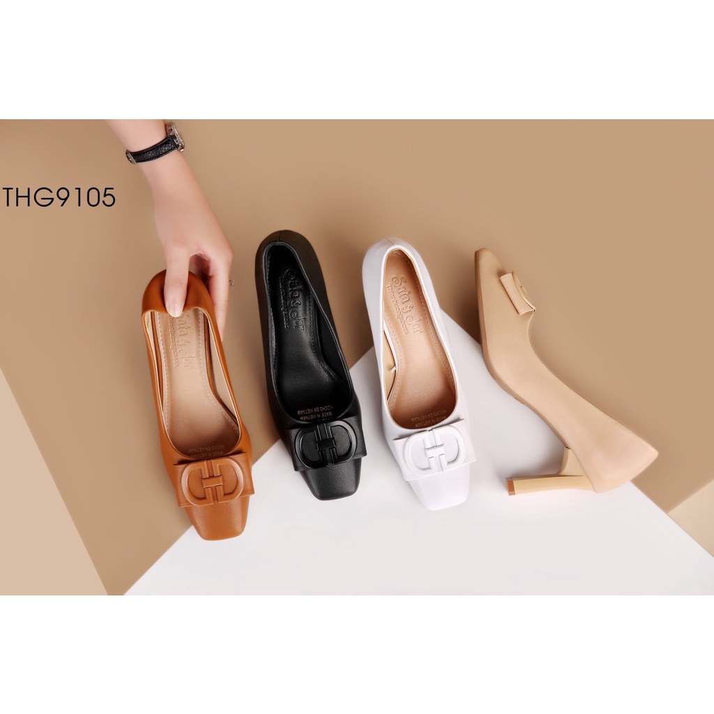 Giày cao gót 7 phân Thiên Hương TH9105