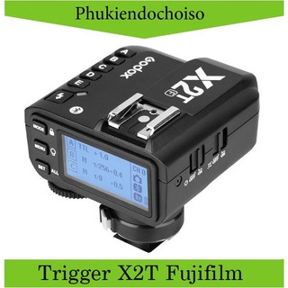 Điều khiển đèn godox x2t-f-ttl 2.4g wireless flash trigger cho fujifilm