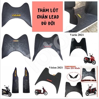 [5🌟][FREESHIP] THẢM LÓT CHÂN XE VARIO 2021, VISION 2021, SH MODE 2020, AIRBLADE 20-21-22-23, SH 2020-2023, LEAD 2017-23