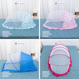 Màn Mùng chụp tự bung,gấp gọn và có chắn sáng cho bé dưới 4 tuổi H&T
