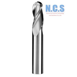 Mũi dao cắt cầu BallEndmill CNC thân 6.0mm, xoắn 2 lưỡi, hàng bình dân