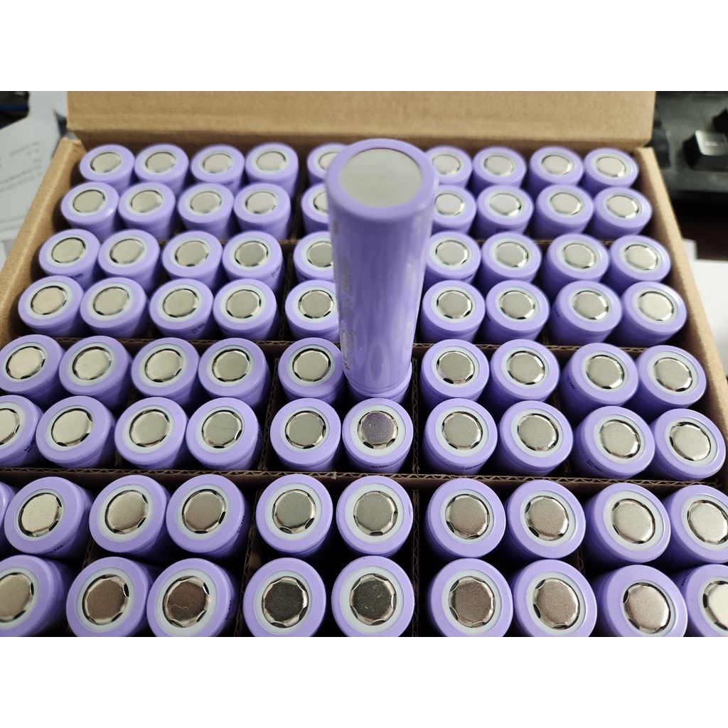 Pin mới sạc tích điện 2400mAh 3.7V, Cell pin INR 18650 22SP 15k20A Li-Ion, xả 20A