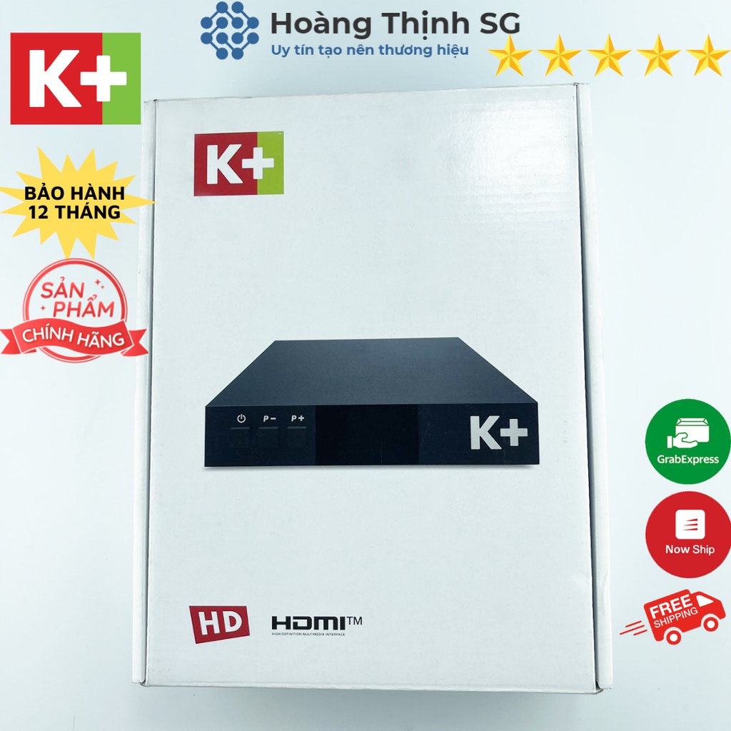 Đầu K+ Full HD, truyền hình vệ tinh HD K+, chính hãng truyền hình K+