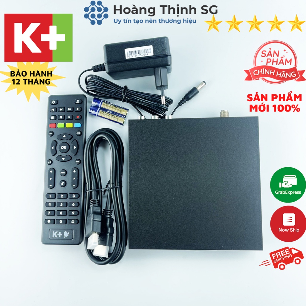 Đầu K+ Full HD, truyền hình vệ tinh HD K+, chính hãng truyền hình K+