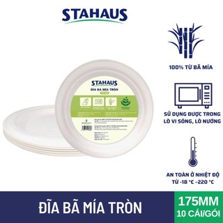 Đĩa bã mía tròn Stahaus 175mm