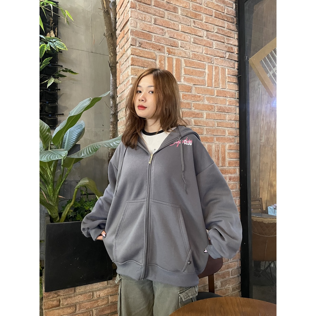 Áo Hoodie Zip Nỉ Bông Amadus Local Brand Unisex Kéo Khóa - AD03 | BigBuy360 - bigbuy360.vn