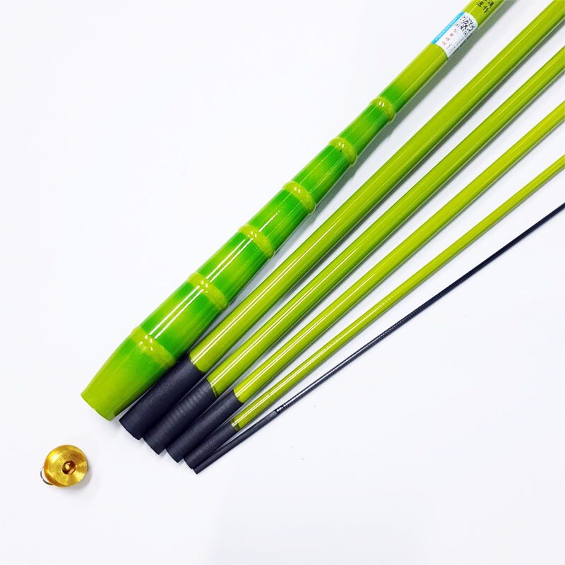 Cần câu tay trúc xanh thanh long 3h  câu cá giải trí rô riếc chép trôi