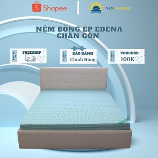 Nệm Bông Ép Edena Chần Gòn Gấp 3 Nằm Cực Êm - Chính Hãng - Giao màu ngẫu nhiên
