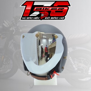Kính chắn mũ bảo hiểm 3/4 bulldog eagle - biker 176 - mũ bảo hiểm & dầu nhớt vũng tàu