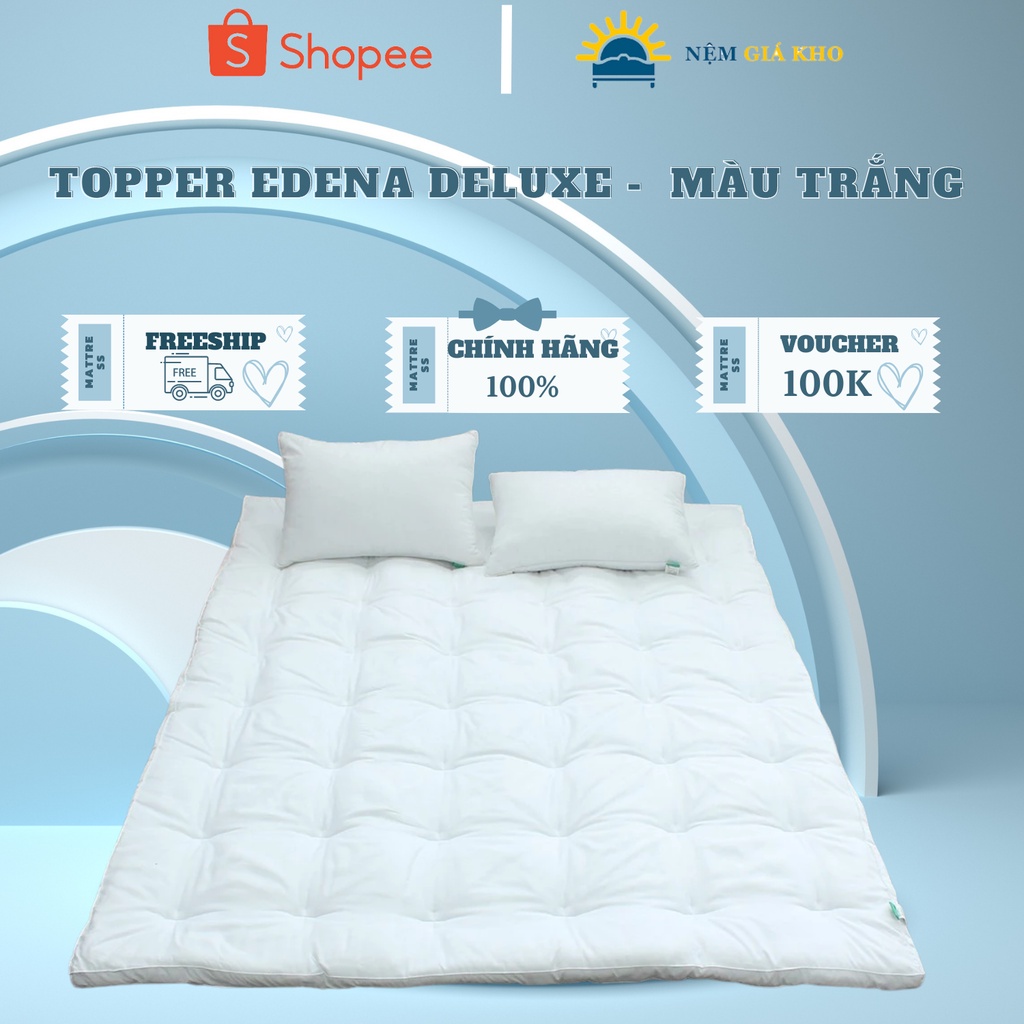 Topper Deluxe Edena - Màu Trắng