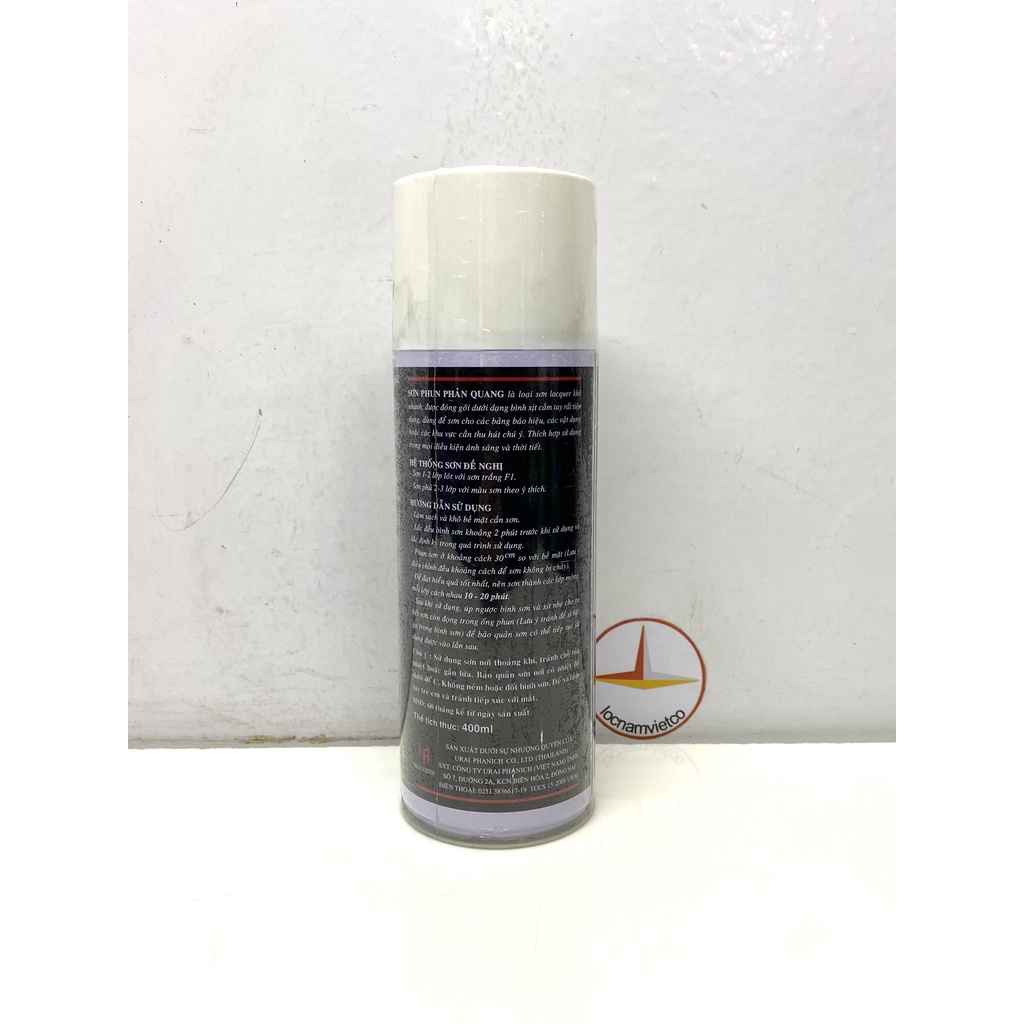 Sơn xịt lót phản quang ATM F1 màu trắng