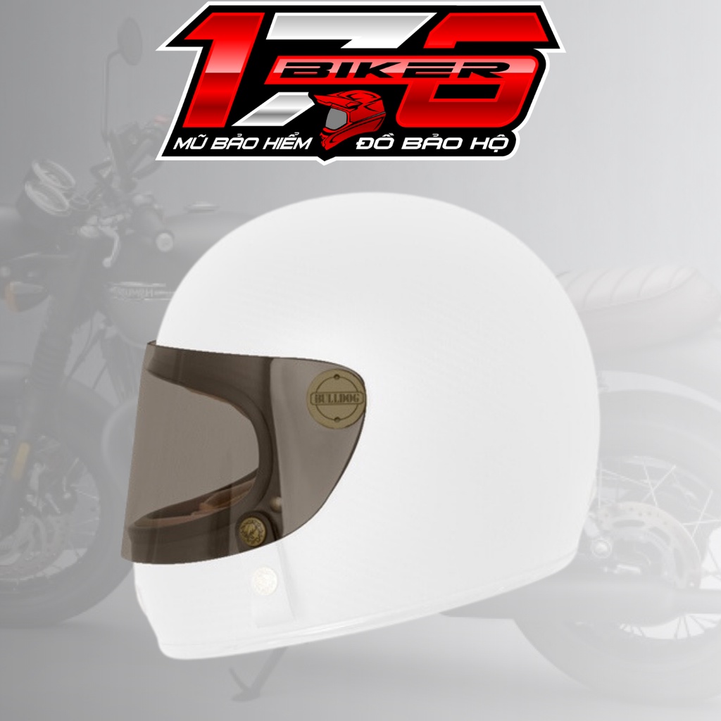 Kính chắn gió mũ bảo hiểm Fullface Bulldog Classico Sợi thủy tinh & Carbon