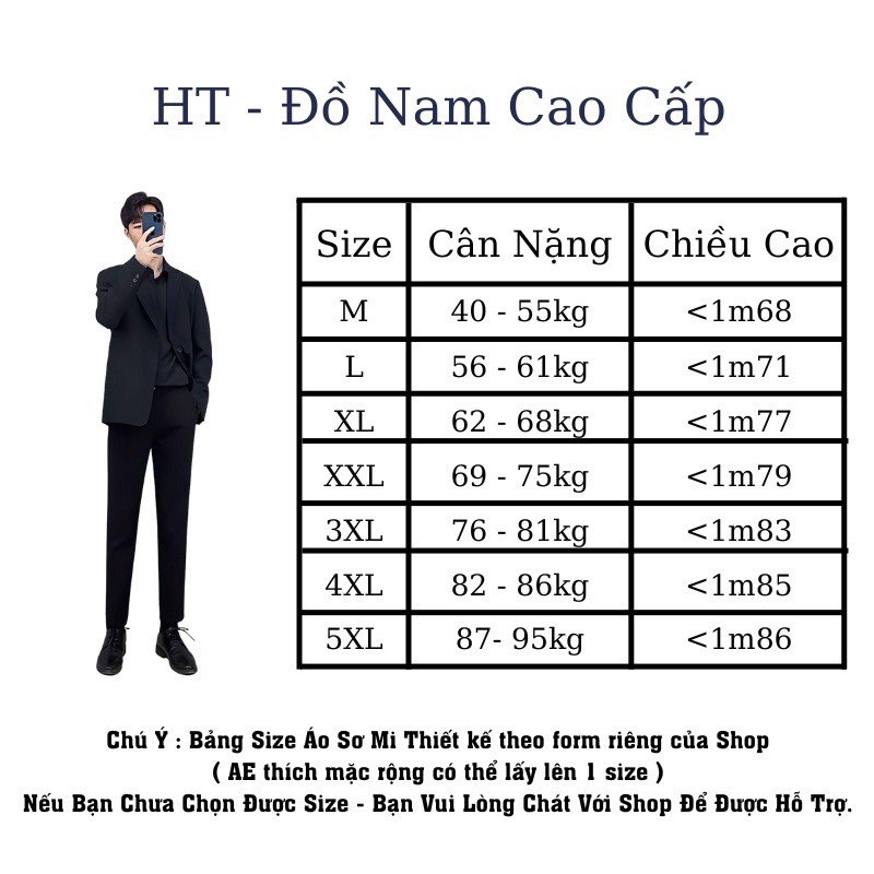 Áo Khoác Blazer Nam dáng Hàn Quốc form rộng dài tay , áo vest nam trẻ trung thời trang màu đen , màu trắng kem , màu ghi