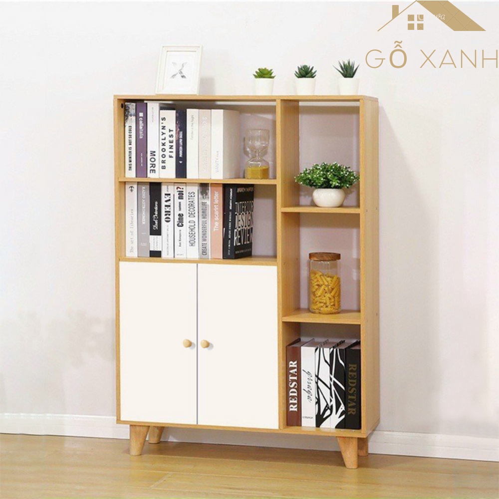 Kệ Sách Gỗ Nhiều Ngăn Đa Năng - Kệ Sách Gỗ Nhiều Ngăn Tiện Lợi