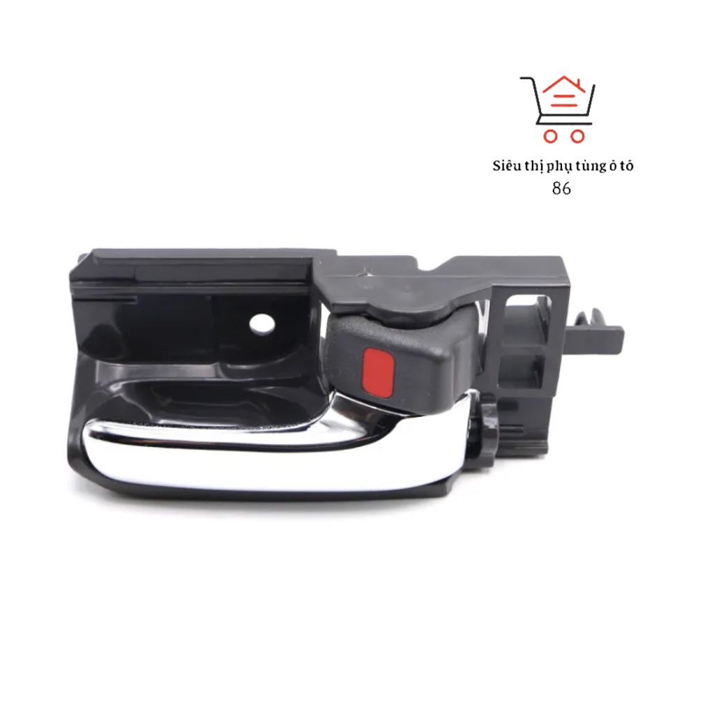 Tay mở cửa trong TOYOTA INNOVA FORTUNER HILUX VIOS HIACE COROLLA ALTIS đen mạ crom ( R + L )