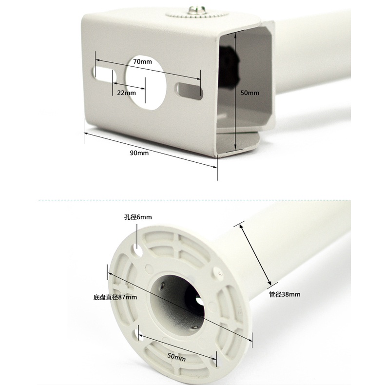 Chân đế camera dài 1m , chân đế gắn tường cho camera dài 100cm