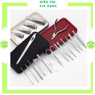 Bộ cắt móng tay 18 món,dụng cụ cắt, bấm dũa móng tay cao cấp