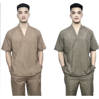 Đồ lam đi chùa mẫu nam thiền có size đến 100 kí