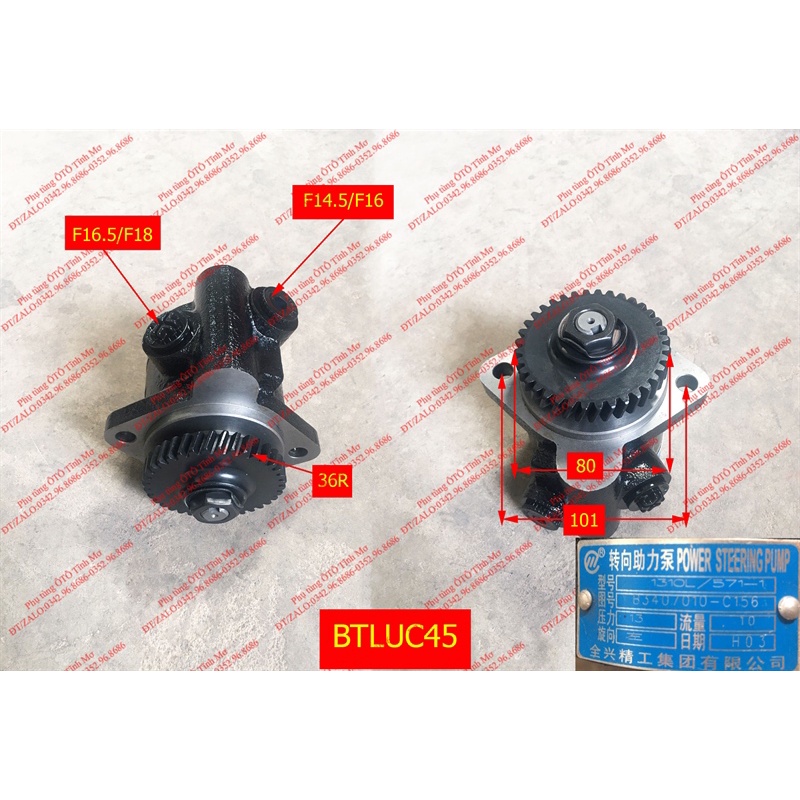 bơm trợ lực CA498/4D32/36R