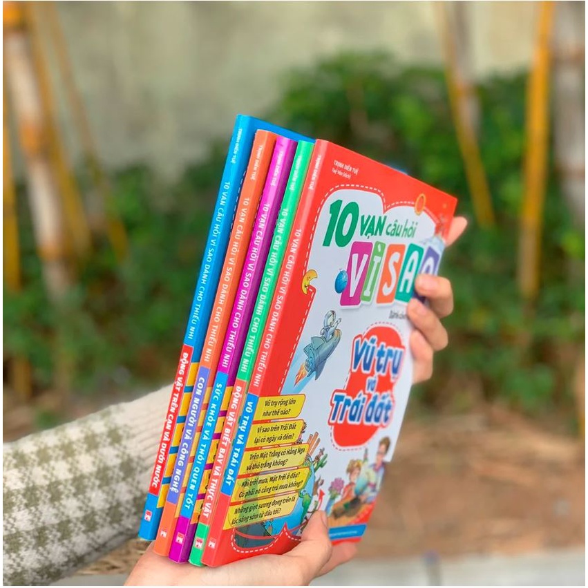 Sách - 10 vạn câu hỏi vì sao dành cho thiếu nhi - Bộ 5 cuốn, lẻ tùy chọn - MLB60