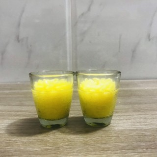 Đèn cầy hoa nhỏ nhiều màu (2 cây/set)