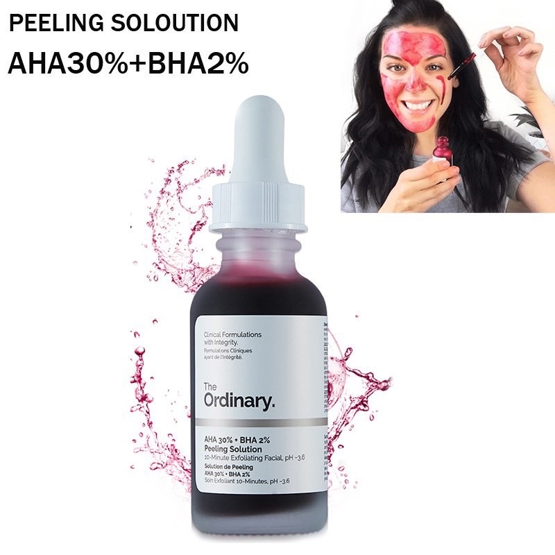 Tinh Chất Peel da The Ordinary AHA 30%+BHA 2% Peeling Solution 30ml