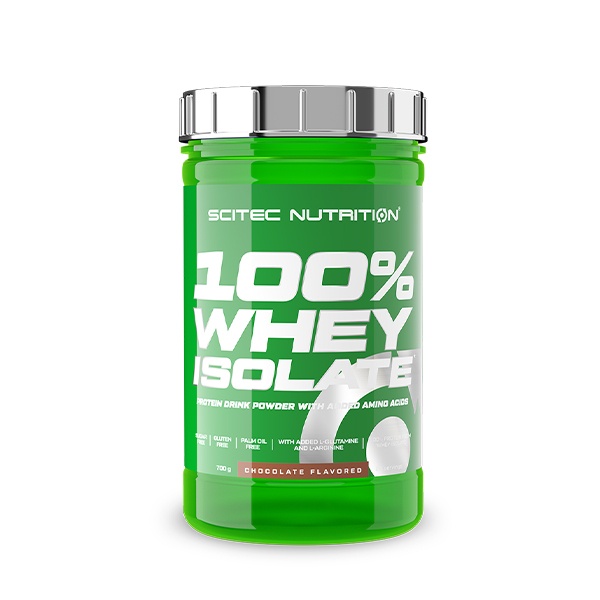 Sữa tăng cơ Scitec Nutrition 100% Whey Isolate, 700 Gams (28 Servings) nhập khẩu Hungary, phát triển cơ bắp tối đa