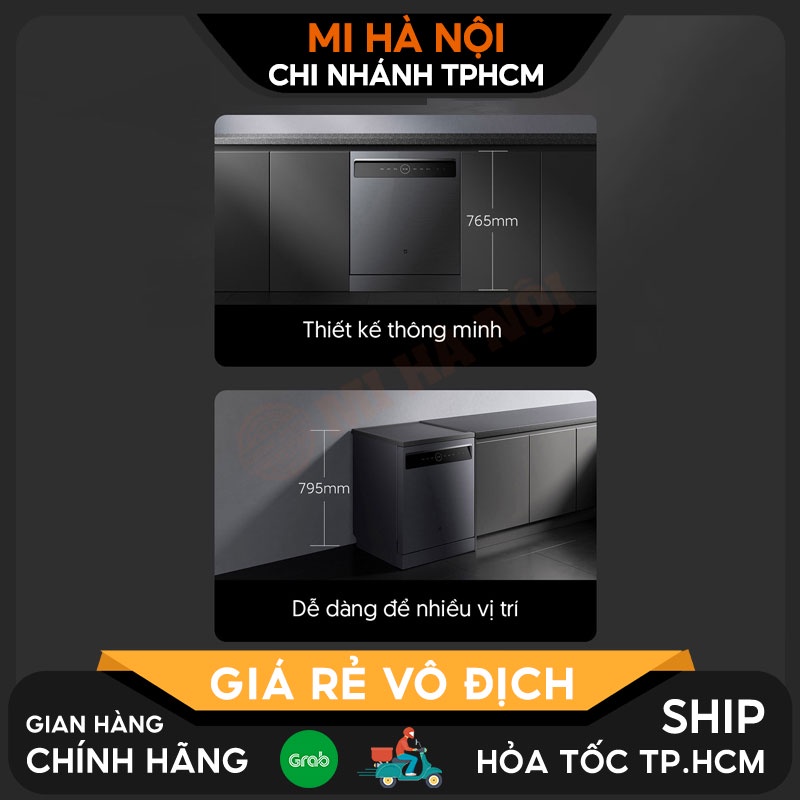 Máy rửa bát thông minh 15 bộ Xiaomi Mijia S1