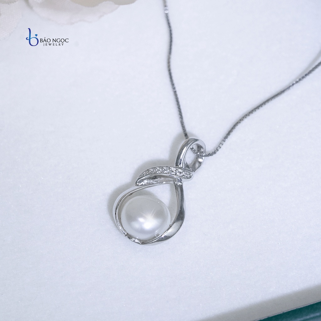 Dây Chuyền Ngọc Trai Nước Ngọt Nuôi Tự Nhiên Hình Giọt Nước - MD2810 - Bảo Ngọc Jewelry