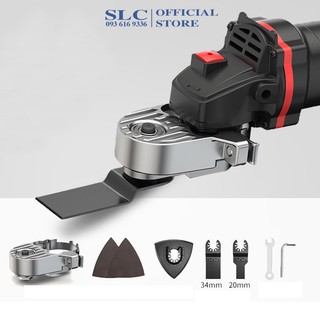 Máy cắt rung - bộ chuyển đổi máy cắt thành máy cắt rung tặng kèm lưỡi cưa và đầu chà nhám