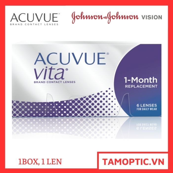 Kính áp tròng 1 tháng ACUVUE VITA with 1-MONTH Johnson&Johnson