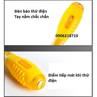 Bút Thử Điện kiêm tô vít 4 cạnh