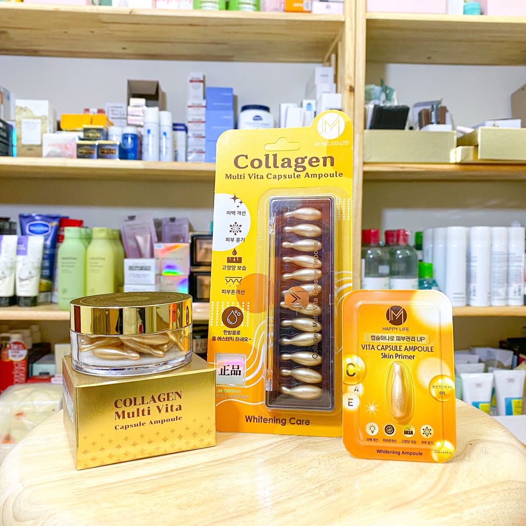 Viên Collagen Tươi JM Collagen Multi Vita Capsule Ampoule Hàn Quốc