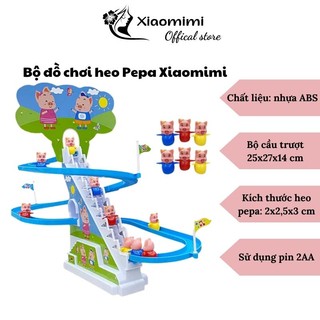 Bộ Đồ Chơi cho bé  Heo Pepa Leo Cầu Thang Phát Nhạc Có Đèn Ngộ Nghĩnh-XIAOMIMIPVN14210