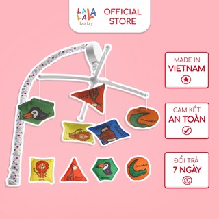 Treo cũi, nôi kích thích thị giác, phát nhạc Lalala Baby thiết kế 2 mặt thông minh kích thước 64x40cm