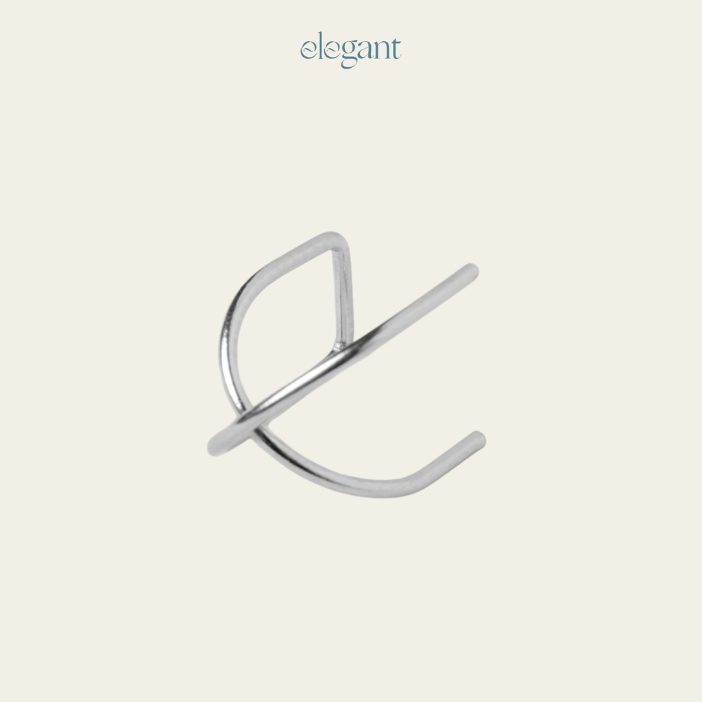 Khuyên tai kẹp X EARCUFF Elegant