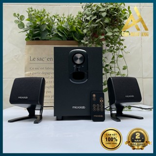  Loa Máy Tính Bluetooth Để Bàn Chính Hãng 2.1 Microlab M108BT - Loa Vi Tính Laptop Bass Cực Mạnh 