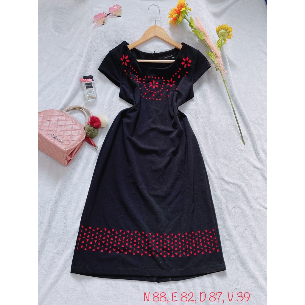 [2hand] Đầm Công Sở Kiểu, Chất Thun Dày Dặn, Size Trên Đầm XL, #2hand