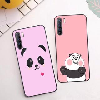 Ốp Oppo Reno3 / Reno3 Pro / Reno 3 hình gấu heo hồng cute siêu đáng yêu, cực dễ thương