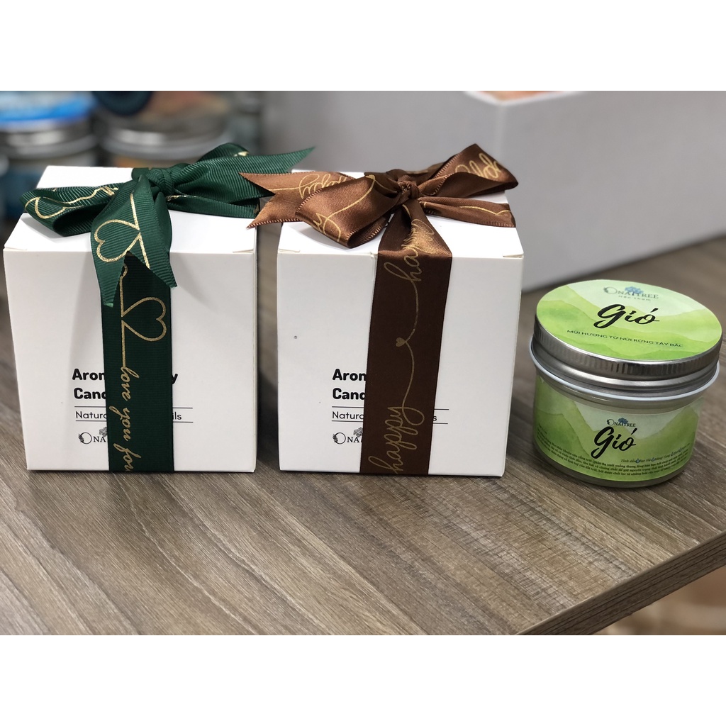Hộp quà tặng nến thơm 8 mùi hương size 70gr _ ONATREE