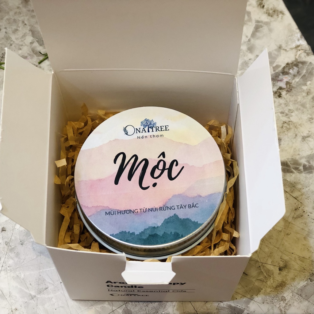 Hộp quà tặng nến thơm 8 mùi hương size 70gr _ ONATREE