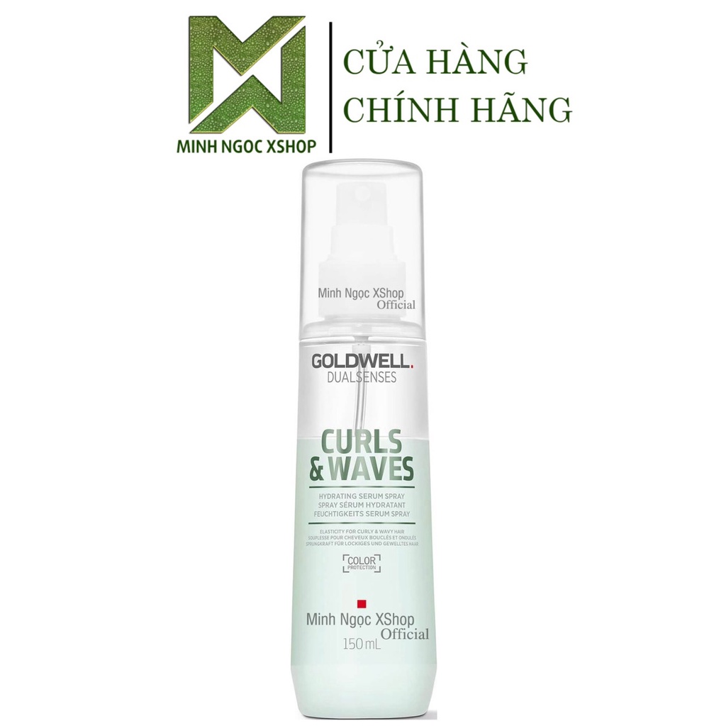 Xịt dưỡng cho tóc uốn Goldwell Dualsenses Curls Waves 150ML chính hãng