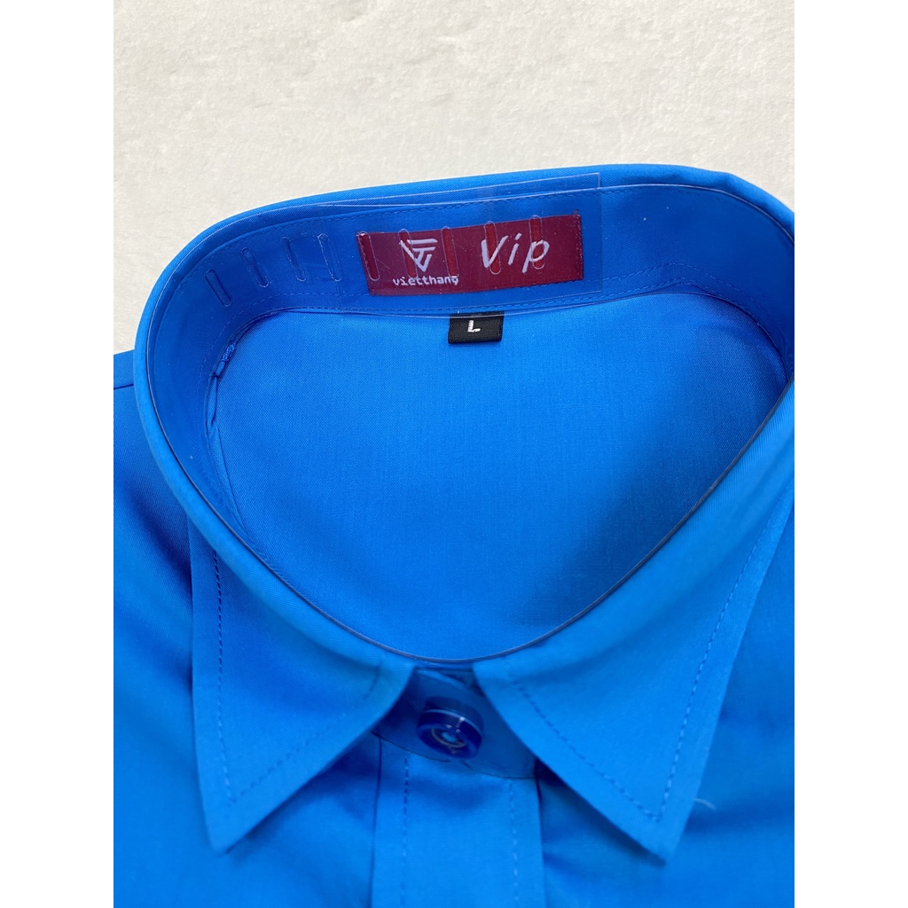 Áo công đoàn việt nam sơ mi nữ  dài tay cao cấp,chất liệu pangzim hàn quốc,logo sắc nét